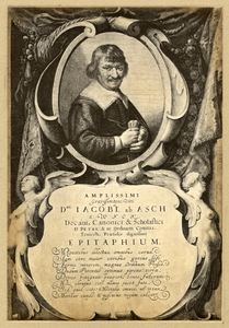 103888 Portret van Jacob van Asch van Wijck, geb 1585, deken van het kapittel van St. Pieter, president van de Staten ...